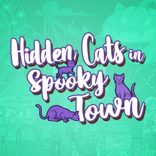 Hidden Cats in Spooky Town